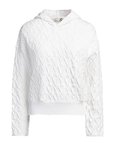 Haveone Woman Sweater White Size Onesize Cotton, Polyester, Elastane