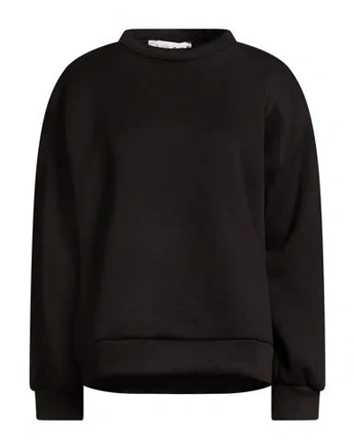 Haveone Woman Sweatshirt Black Size M Polyester