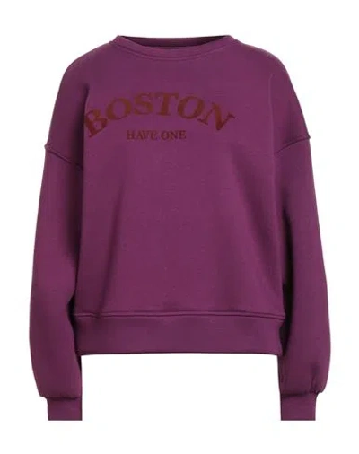 Haveone Woman Sweatshirt Garnet Size Onesize Cotton, Polyester