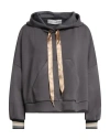 Haveone Woman Sweatshirt Grey Size Onesize Polyester, Viscose, Elastane In Gray