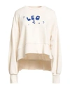 Haveone Woman Sweatshirt Off White Size Onesize Cotton, Polyester In Neutral