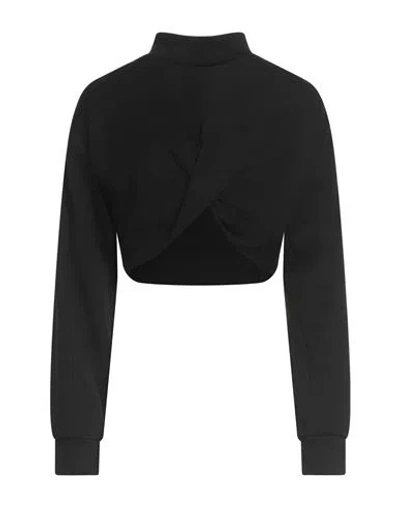 Haveone Woman T-shirt Black Size M Viscose, Polyester, Polyamide, Elastic Fibres