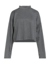 Haveone Woman T-shirt Grey Size Onesize Viscose, Polyester, Elastane