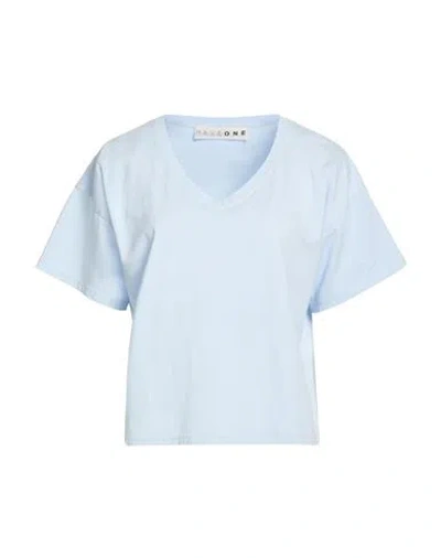 Haveone Woman T-shirt Sky Blue Size Onesize Cotton, Elastane