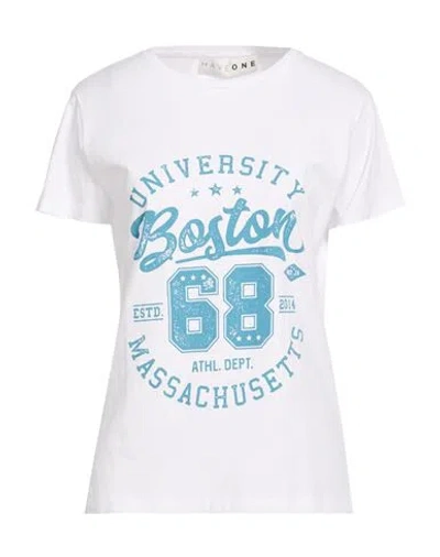Haveone Woman T-shirt White Size Onesize Cotton
