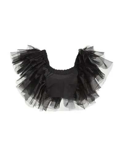 Haveone Woman Top Black Size M Cotton