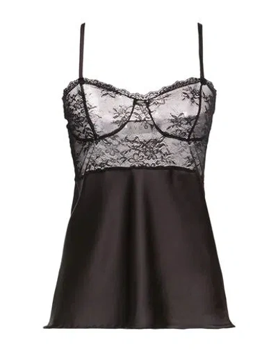 Haveone Woman Top Black Size M Polyester In Multi