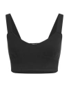 Haveone Woman Top Black Size M Viscose, Polyester, Nylon