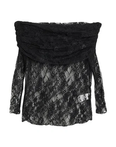 Haveone Woman Top Black Size Onesize Polyamide
