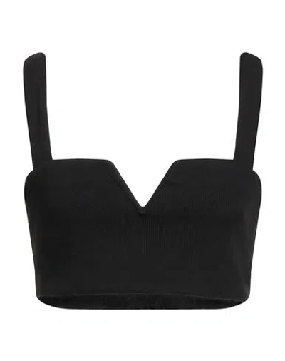 Haveone Woman Top Black Size S Cotton