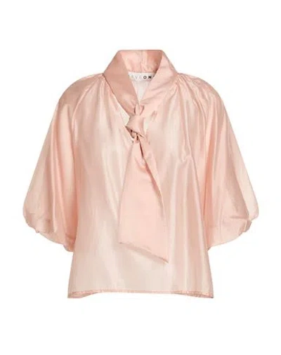 Haveone Woman Top Blush Size M Lyocell, Polyester In Pink