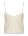 Haveone Woman Top Ivory Size Onesize Acrylic, Polyamide, Wool, Viscose In Neutral