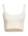 Haveone Woman Top Ivory Size Onesize Viscose, Polyester, Polyamide In White