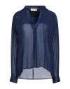 Haveone Woman Top Navy Size M Viscose In Navy
