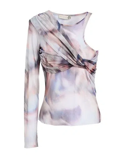 Haveone Woman Top Purple Size M Polyester
