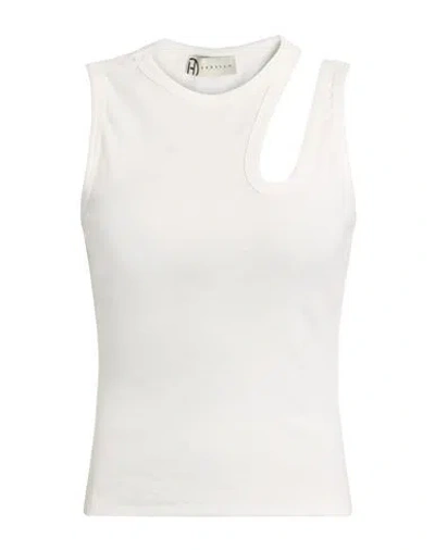 Haveone Woman Top White Size M Cotton