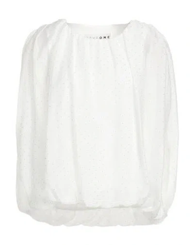 Haveone Woman Top White Size Onesize Lyocell, Polyamide, Viscose