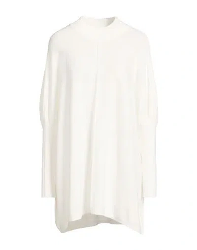 Haveone Woman Turtleneck White Size Onesize Viscose, Polyester, Polyamide
