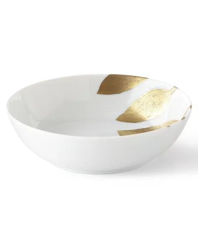 Haviland & Parlon Daphne White Gold-leaf Cereal Bowl