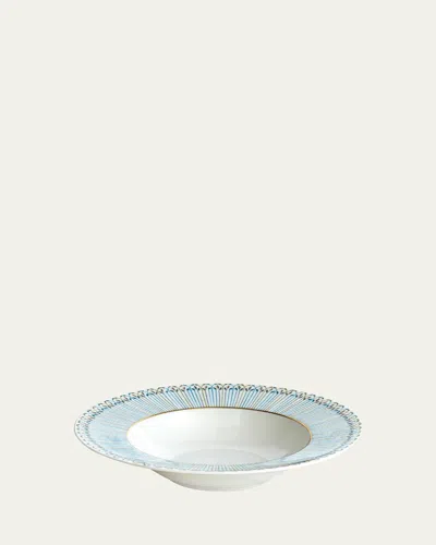 Haviland & Parlon Jardin De Louise Rim Soup Bowl In Blue
