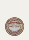 Haviland & Parlon Syracuse Rose Tea Cup & Saucer In Multi