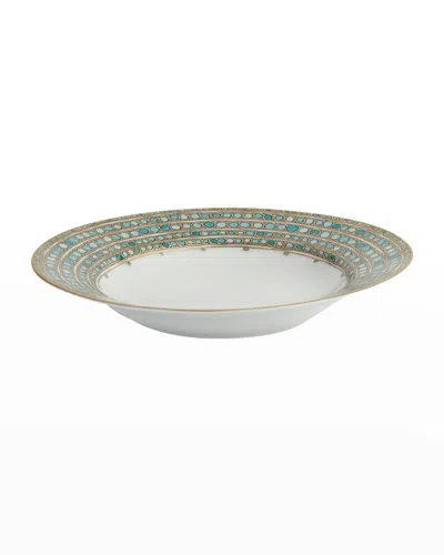 Haviland & Parlon Syracuse Turquoise French Rim Soup Plate