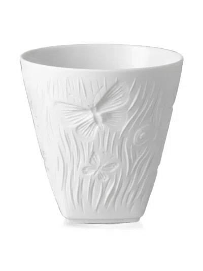 Haviland Butterfly Tea Light Holder In White