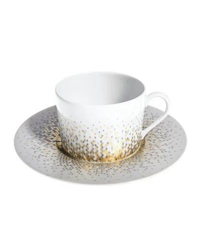 Haviland Souffle D'or Saucer In Gold