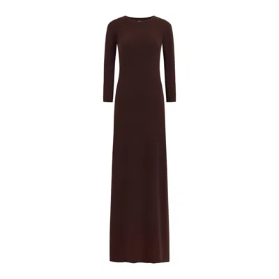 Hawa Made From Love Ayana Dress Mocha In Black