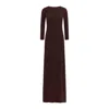 Hawa Made From Love Ayana Dress Mocha In Brown
