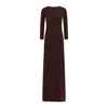 Hawa Made From Love Ayana Dress Mocha In Brown