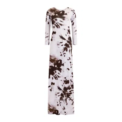 Hawa Made From Love Maha Dress Tie Dye Cocoa