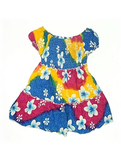 Pre-owned Hawaiian Fashion Kids' Dress In Blue