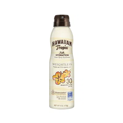 Hawaiian Tropic Silk Hydration Weightless Clear Spray Sunscreen Spf30