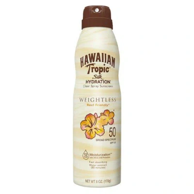 Hawaiian Tropic Silk Hydration Weightless Clear Spray Sunscreen Spf50