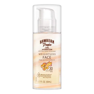 Hawaiian Tropic Silk Hydration Weightless Sunscreen Face Lotion Spf30