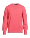 Hawico Man Sweater Coral Size 36 Cashmere