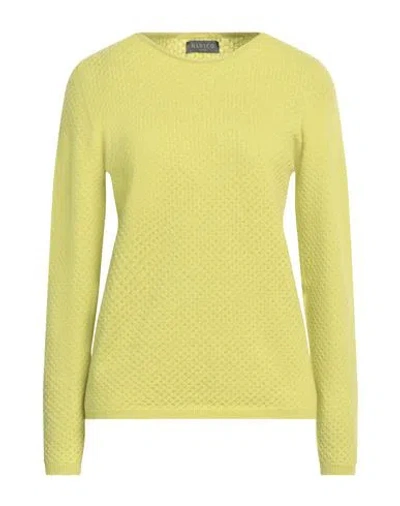 Hawico Woman Sweater Green Size L Cashmere
