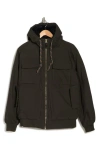 Hawke And Co Cotton 4-pocket Hooded Jacket In Loden
