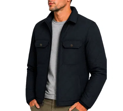 Hawke & Co. Men's Diamond Quilted Heritage Jacket In Carbon