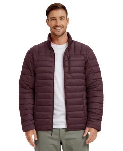Hawke & Co. Outfitter Men's Empire 2.0 Primaloft Packable Jacket In Burgundy