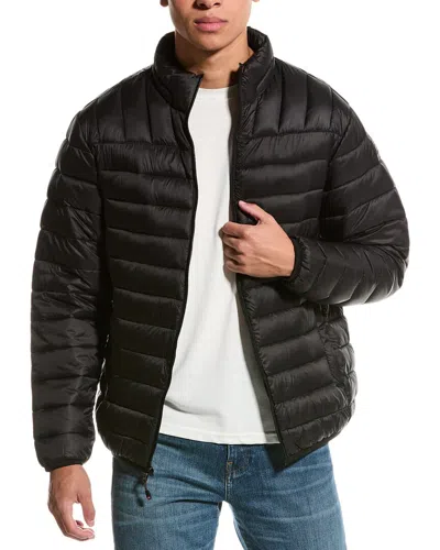 Hawke & Co. Rail Quilted Packable Jacket In Black