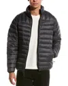 Hawke & Co. Outfitter Men's Packable Down Blend Puffer Jacket, Created For Macy's In Grey