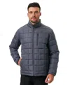 Hawke & Co. Men's Quilted Box Jacket In Carbon