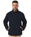 Hawke & Co. Men's Quilted Stretch Full-zip Jacket In Hawke Navy