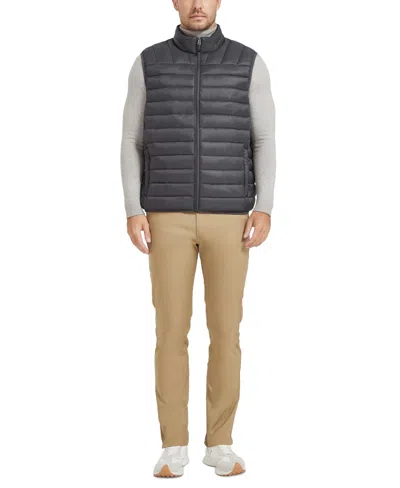 Hawke & Co. Outfitter Men's Brooklyner 2.0 Primaloft Packable Vest In Heather Grey