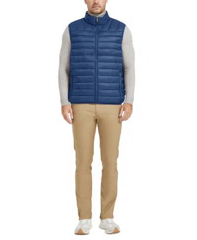 Hawke & Co. Outfitter Men's Brooklyner 2.0 Primaloft Packable Vest In True Blue