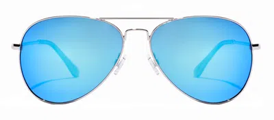Hawkers Hawk Hhaw22slmp Slmp Aviator Polarized Sunglasses In Blue