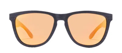 Hawkers One Carbono Honr21notp Notp Oval Polarized Sunglasses In Orange