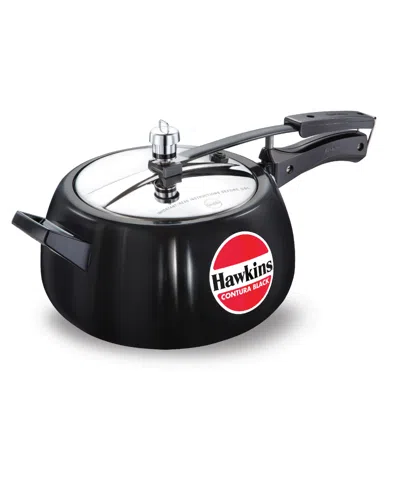 Hawkins Aluminum 5-liter Pressure Cooker In Black
